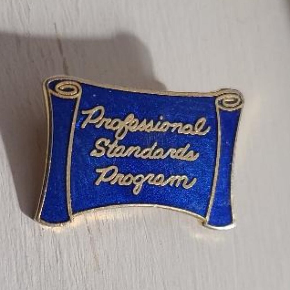 Professional Standards Program Vintage 1985 Lapel… - image 1